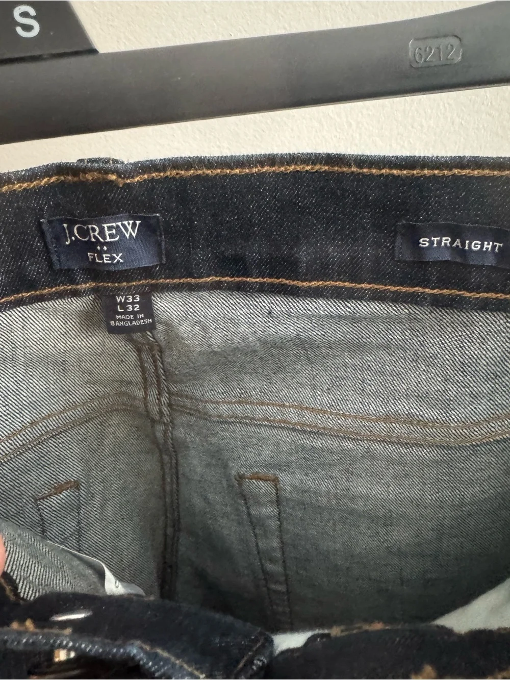 J. Crew Men's Straight Jeans in Dark Indigo
